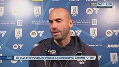 De Silvestri: "Vogliamo vincere la Supercoppa, daremo tutto"