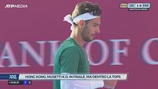 Hong Kong: Musetti k.o. In finale, ma dentro la top5