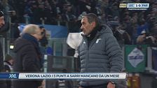 Verona-Lazio: i 3 punti a Sarri mancano da un mese