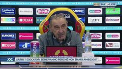 Sarri: "I giocatori se ne vanno perchè non siamo ambiziosi"