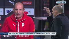 Allegri: "Scudetto? L'Inter è la netta favorita, testa a noi"