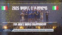 Volley, il ritorno in Italia con l'oro