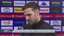 Coppa Italia, Fabregas non vuole interrompere la favola Como
