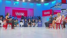 Sarah, Valerio e Ary: il confronto