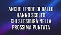 Le scelte dei professori di ballo - 10 febbraio