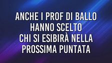 Le scelte dei professori di ballo - 10 febbraio