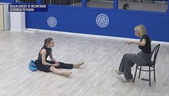 Giulia: l'incontro con la professoressa V. Peparini - 5 marzo