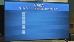 La classifica del pubblico in studio - 23 aprile
