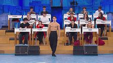 Mattia - La dimostrazione della coreografia - 23 novembre