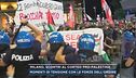 Milano, scontri al corteo pro-Palestina