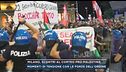 Milano, scontri al corteo pro-Palestina
