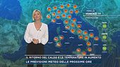 Il ritorno del caldo e le temperature in aumento