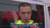 Bimbo caduto dalla finestra a scuola