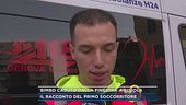 Bimbo caduto dalla finestra a scuola