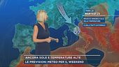 Ancora sole e temperature alte