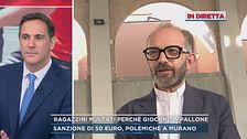 Ragazzini multati perché giocano a pallone