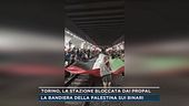 Torino, la stazione bloccata dai pro Pal