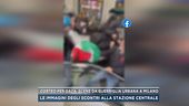 Corteo per Gaza, scene da guerriglia urbana a Milano