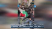 Corteo per Gaza, scene da guerriglia urbana a Milano