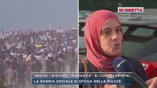 Anche i giovani "maranza" ai cortei proPal