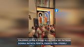 Palermo, rissa e spari alla festa dei patroni