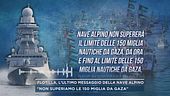Flotilla, l'ultimo messaggio della nave Alpino