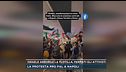 La protesta pro Pal a Napoli