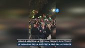 Le immagini della protesta pro Pal a Firenze