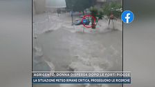 Agrigento, donna dispersa dopo le forti piogge