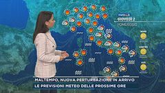 Maltempo, nuova perturbazione in arrivo