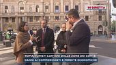 Roma, turisti lontani dalle zone dei cortei