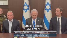 Israele, approvato il piano di pace