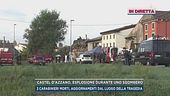 Castel D'Azzano, esplosione durante uno sgombero