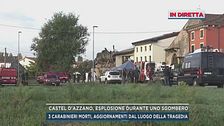 Castel D'Azzano, esplosione durante uno sgombero