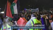 Udine, tensione e violenze al corteo Pro Pal