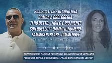 Femminicidio di Manuela Petrangeli, gli audio dell'ex compagno