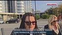 Processo Pierina, l'arrivo di Valeria in tribunale