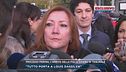 Processo Pierina, l'arrivo della figlia Chiara in tribunale