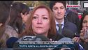 Processo Pierina, l'arrivo della figlia Chiara in tribunale