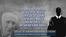 Garlasco, l'ex carabiniere  Sapone risponde agli inquirenti
