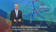 Meteo, maltempo e nubifragi, le regioni a rischio