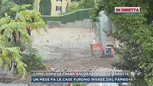 Como, dopo la frana ancora strade interrotte