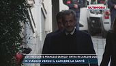 L'ex presidente francese Sarkozy entra in carcere oggi