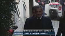 L'ex presidente francese Sarkozy entra in carcere oggi