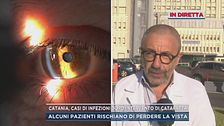 Catania, infezione agli occhi dopo la cataratta