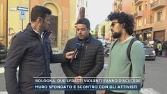 Bologna, due sfratti violenti fanno discutere
