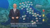 Meteo, piogge e temporali in arrivo