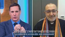 Don Vitaliano, il prete che "apre" ad Halloween