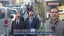 Garlasco, le immagini dell'arrivo di Venditti al riesame di Brescia