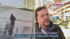 Donna accoltellata a Milano, parla un testimone